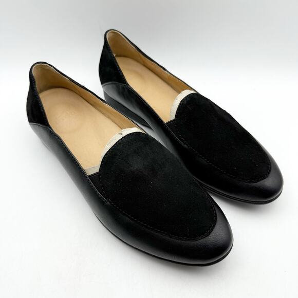 Dansko Womens Lace 38 Moc Loafer EU 38 US 7.5-8 Black Leather NIB - Picture 5 of 12